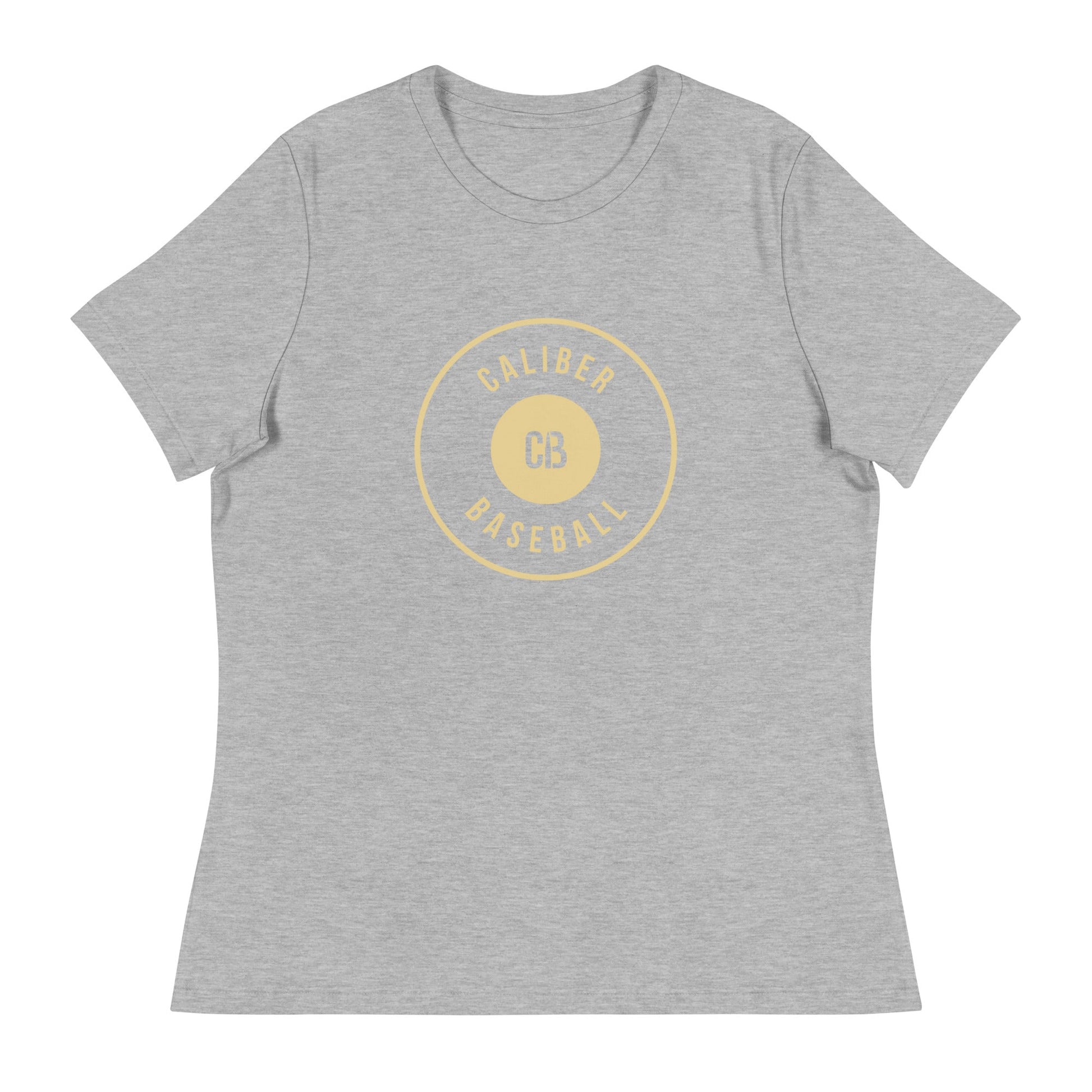 Performance | Women's Relaxed T Shirt | Caliber Baseball | Crest Logo