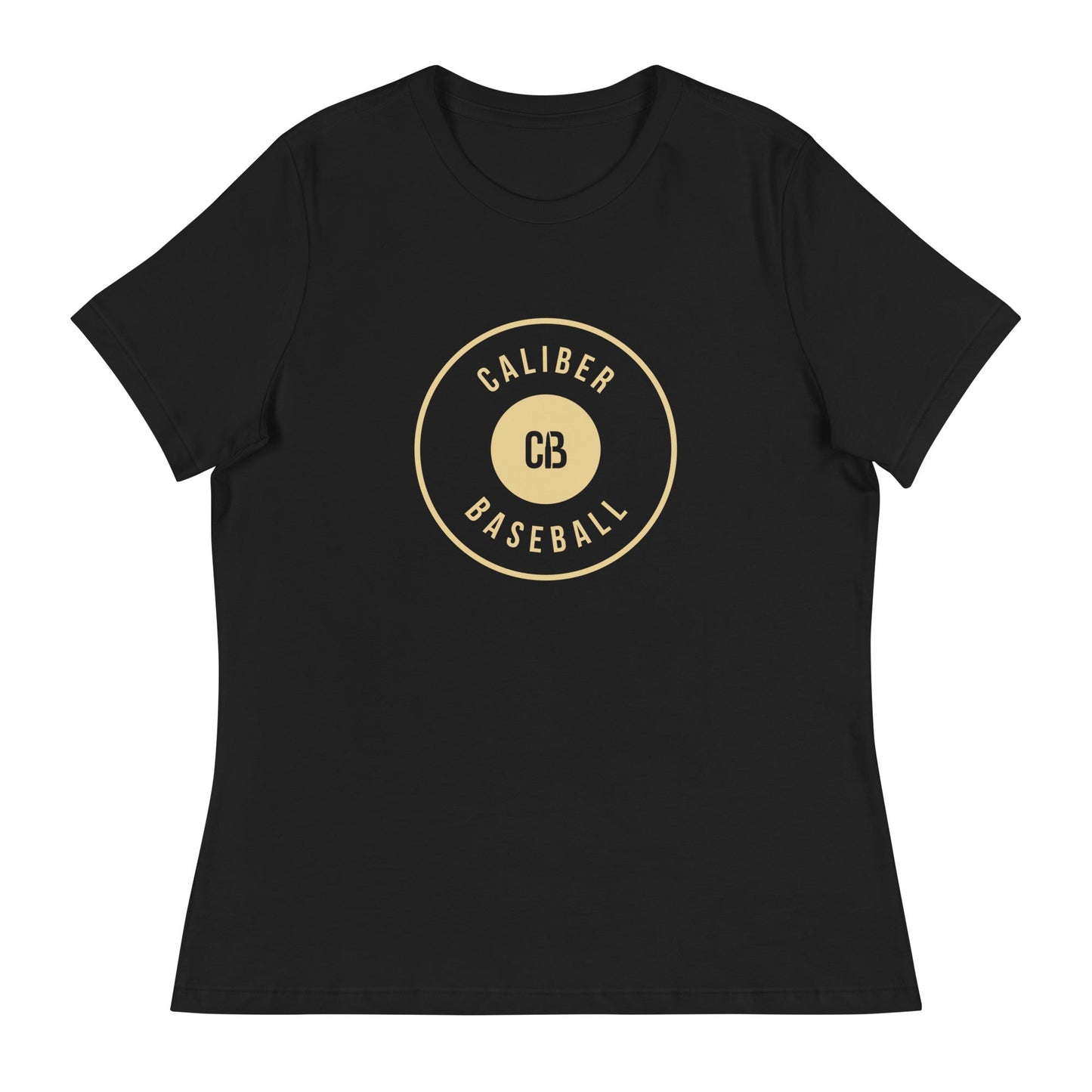 Performance | Women's Relaxed T Shirt | Caliber Baseball | Crest Logo