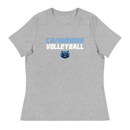 Performance | Women's Relaxed T Shirt | Cambridge Volleyball | Modern Logo