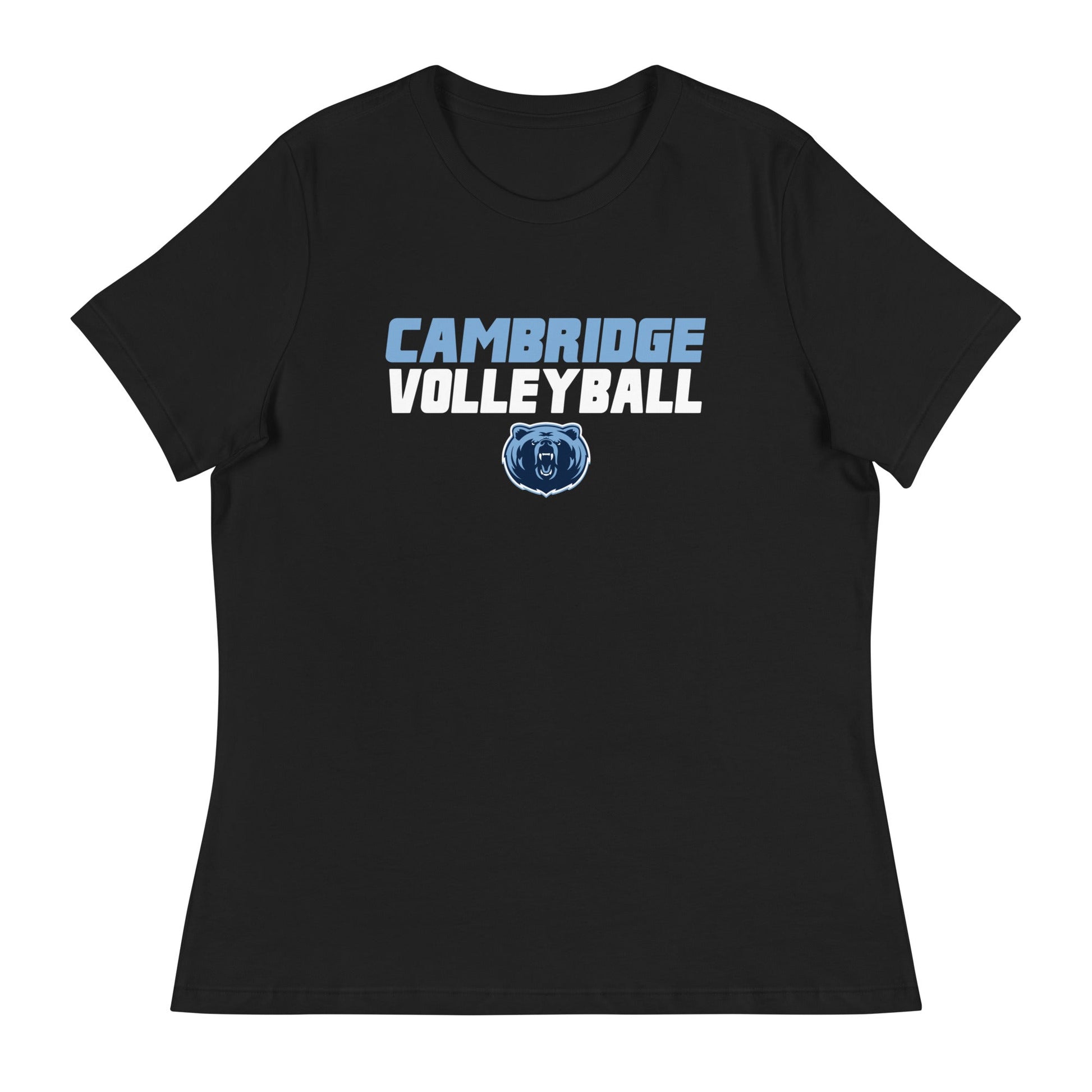 Performance | Women's Relaxed T Shirt | Cambridge Volleyball | Modern Logo