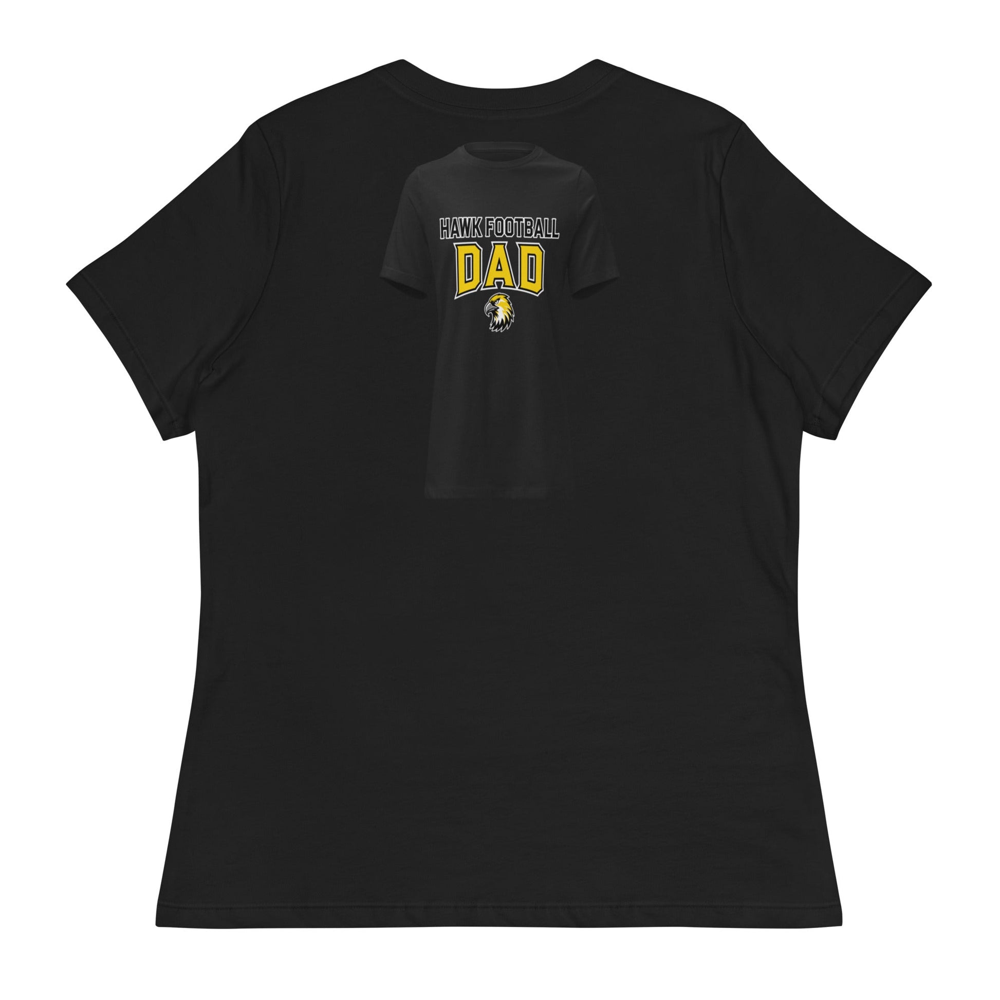 Performance | Women's Relaxed T Shirt | Cardinal Ohara Hawks | Football Dad Logo