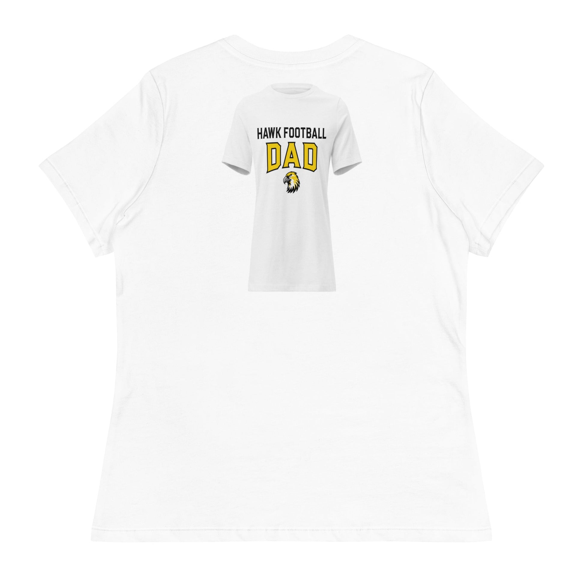 Performance | Women's Relaxed T Shirt | Cardinal Ohara Hawks | Football Dad Logo