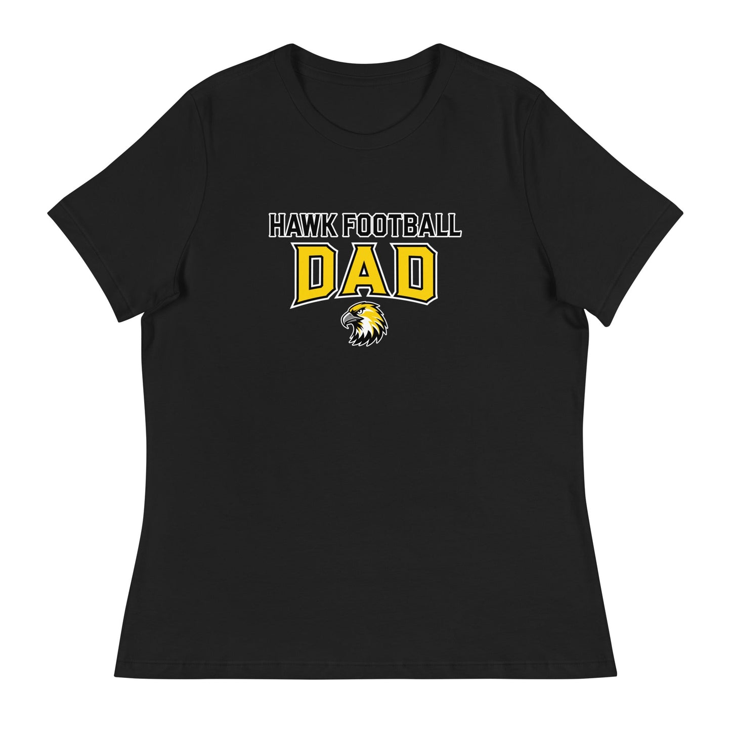 Performance | Women's Relaxed T Shirt | Cardinal Ohara Hawks | Football Dad Logo