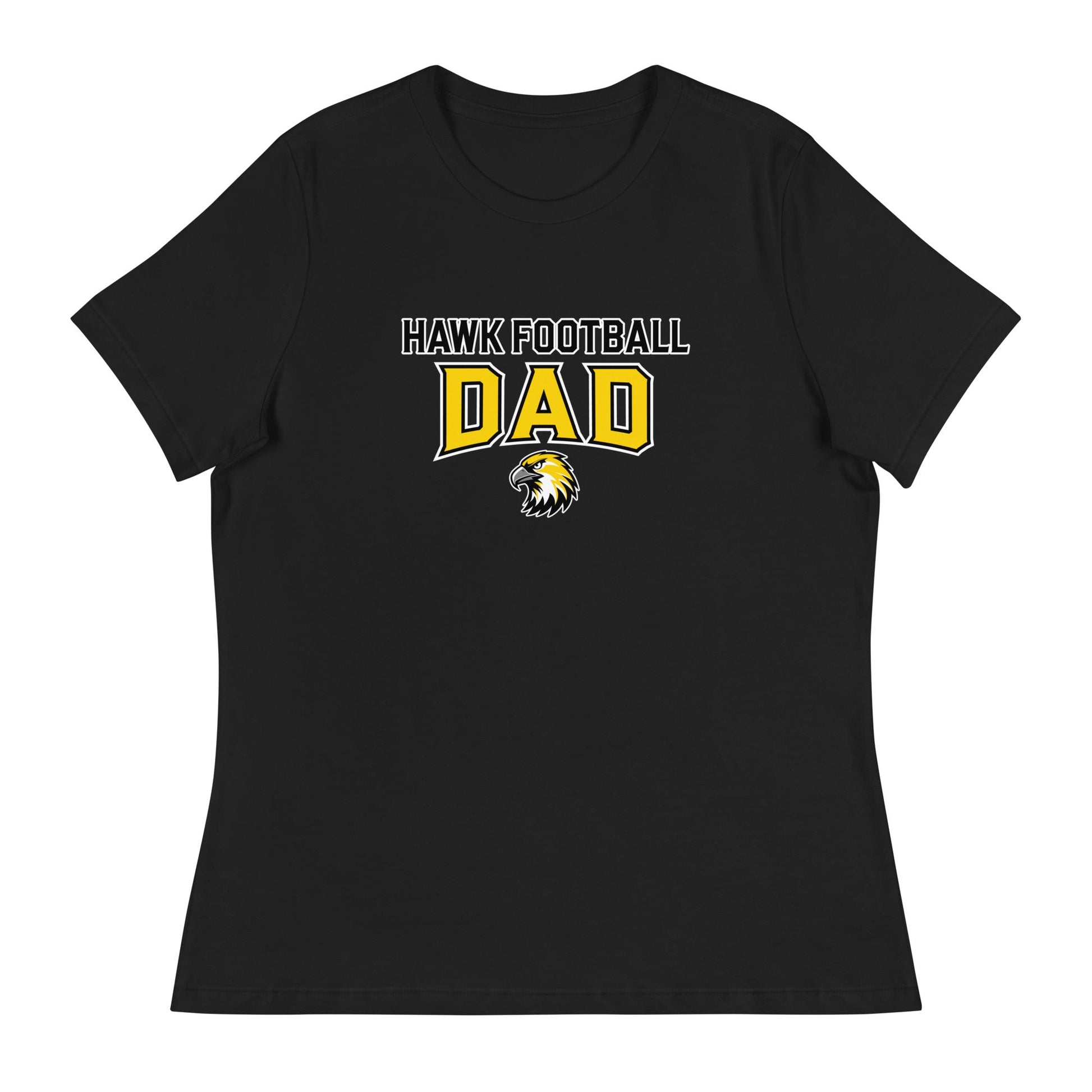 Performance | Women's Relaxed T Shirt | Cardinal Ohara Hawks | Football Dad Logo