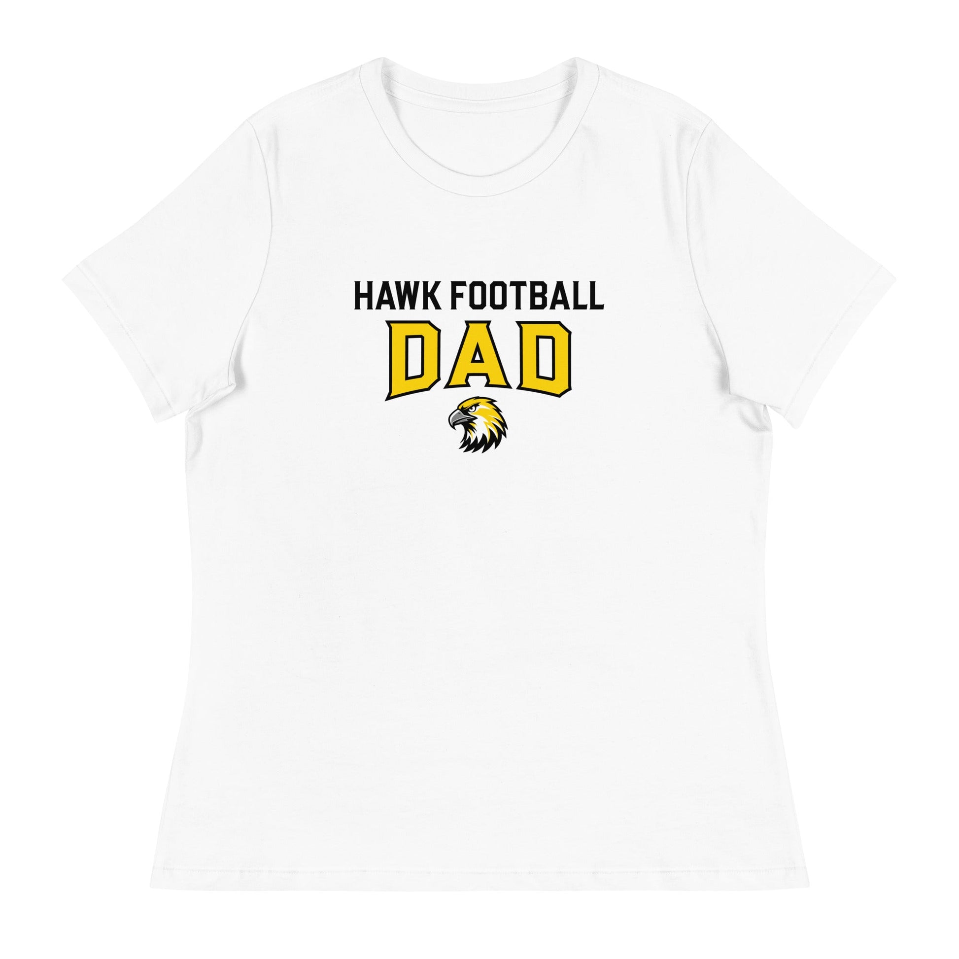 Performance | Women's Relaxed T Shirt | Cardinal Ohara Hawks | Football Dad Logo