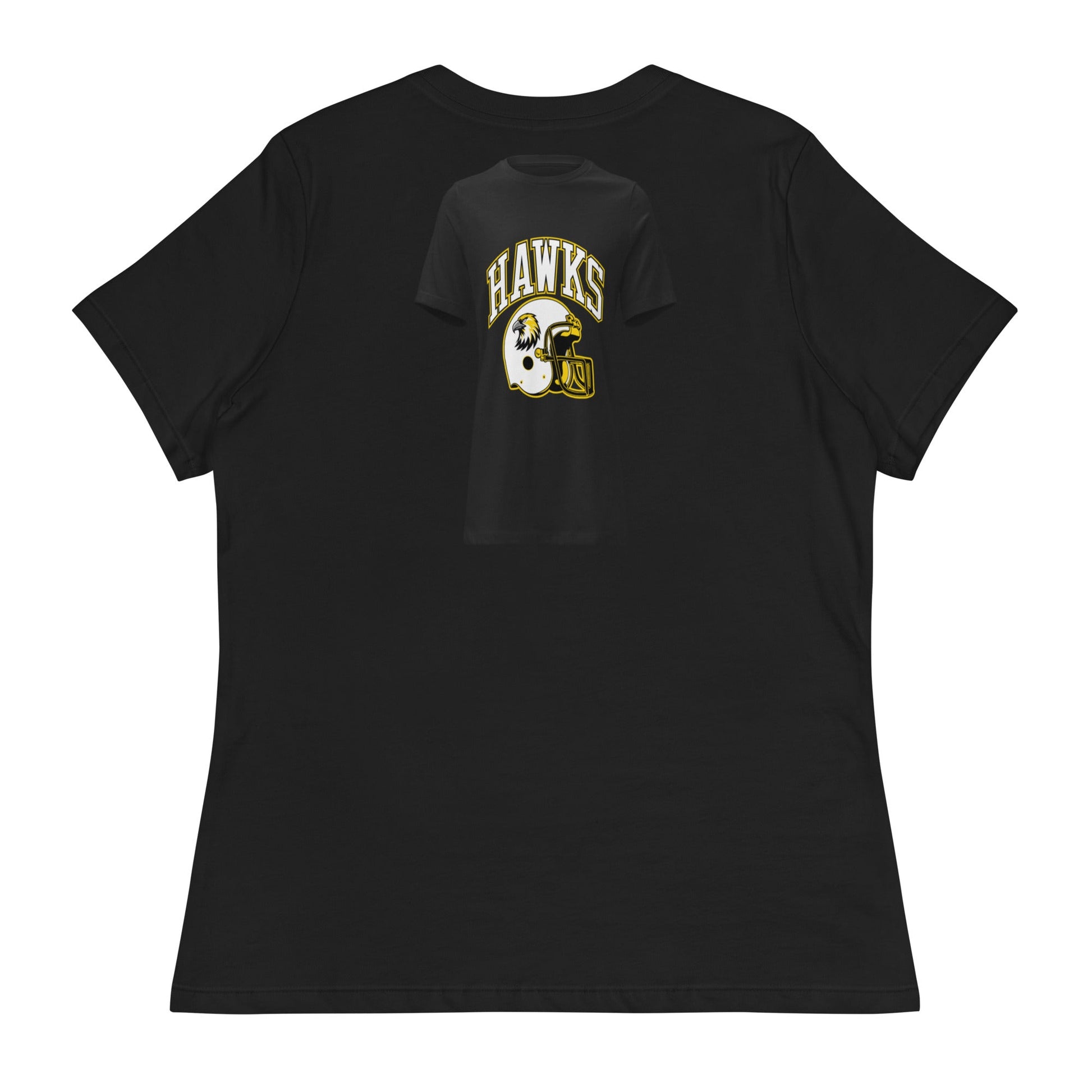 Performance | Women's Relaxed T Shirt | Cardinal Ohara Hawks | Football Helmet Logo