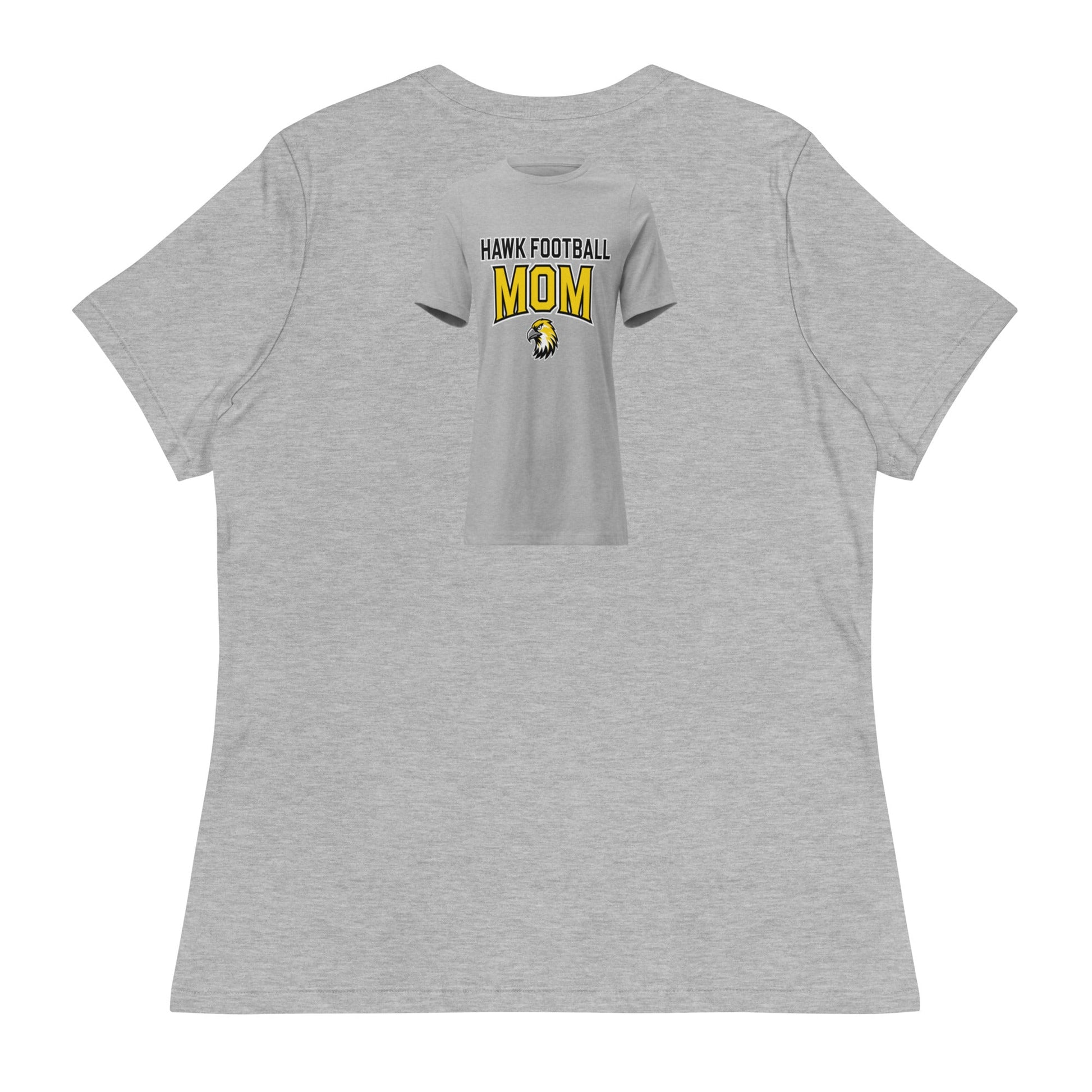 Performance | Women's Relaxed T Shirt | Cardinal Ohara Hawks | Football Mom Logo