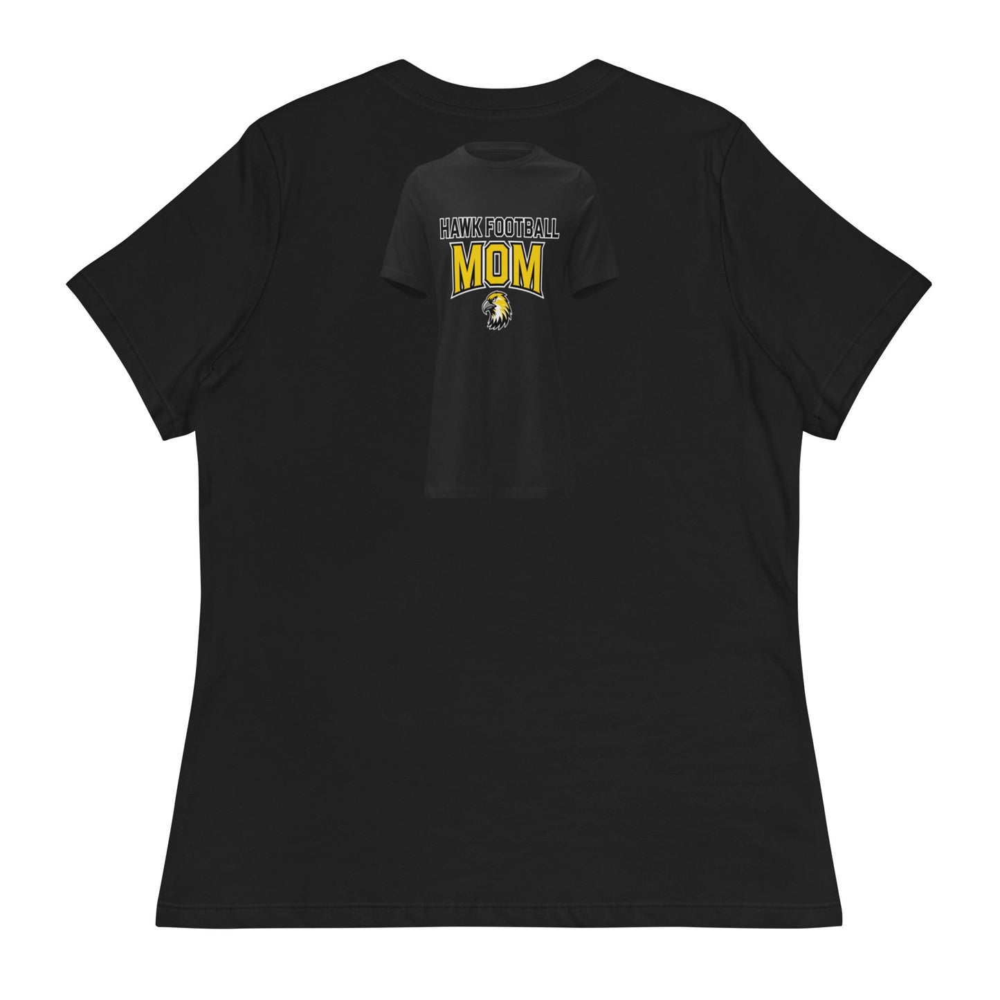 Performance | Women's Relaxed T Shirt | Cardinal Ohara Hawks | Football Mom Logo