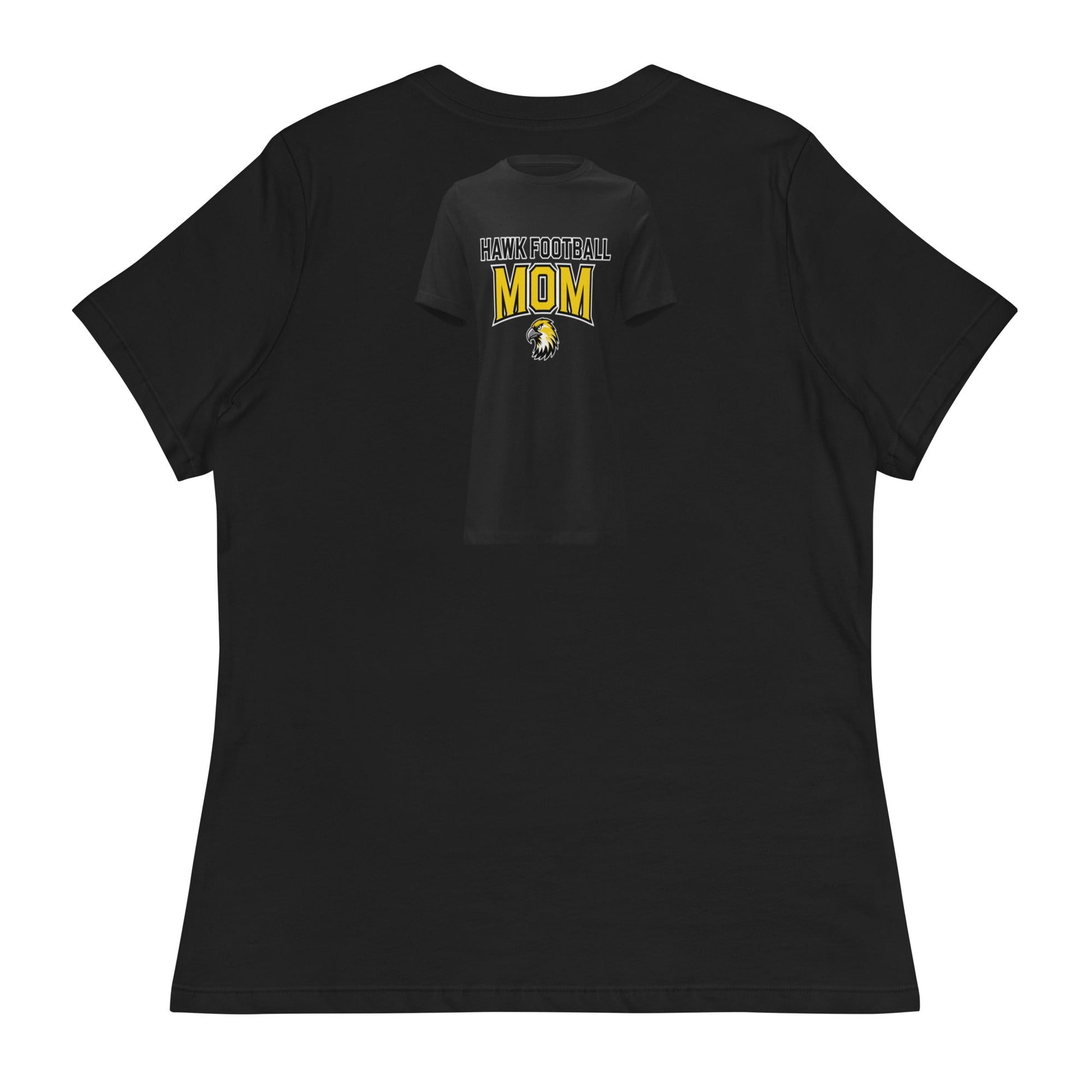 Performance | Women's Relaxed T Shirt | Cardinal Ohara Hawks | Football Mom Logo
