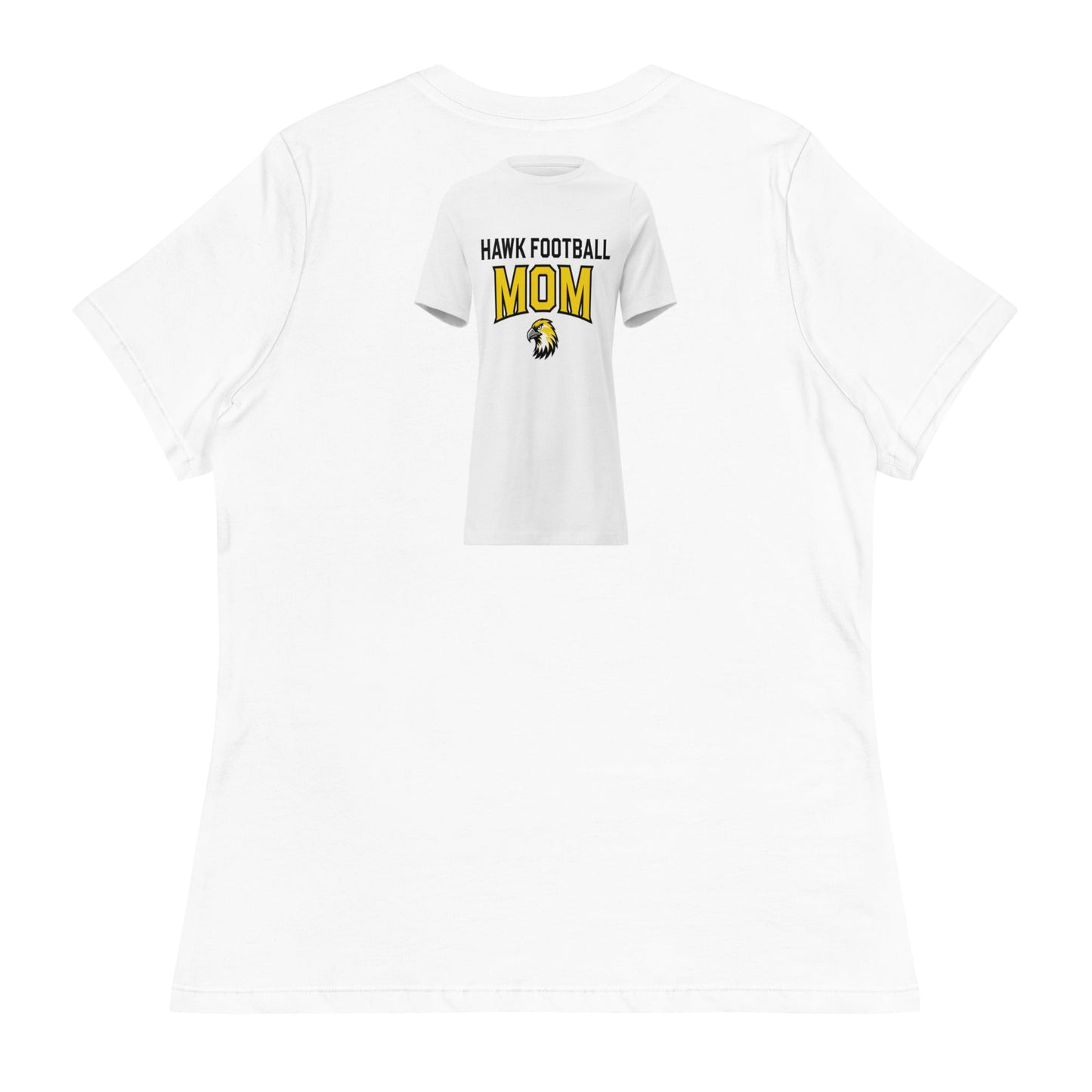Performance | Women's Relaxed T Shirt | Cardinal Ohara Hawks | Football Mom Logo
