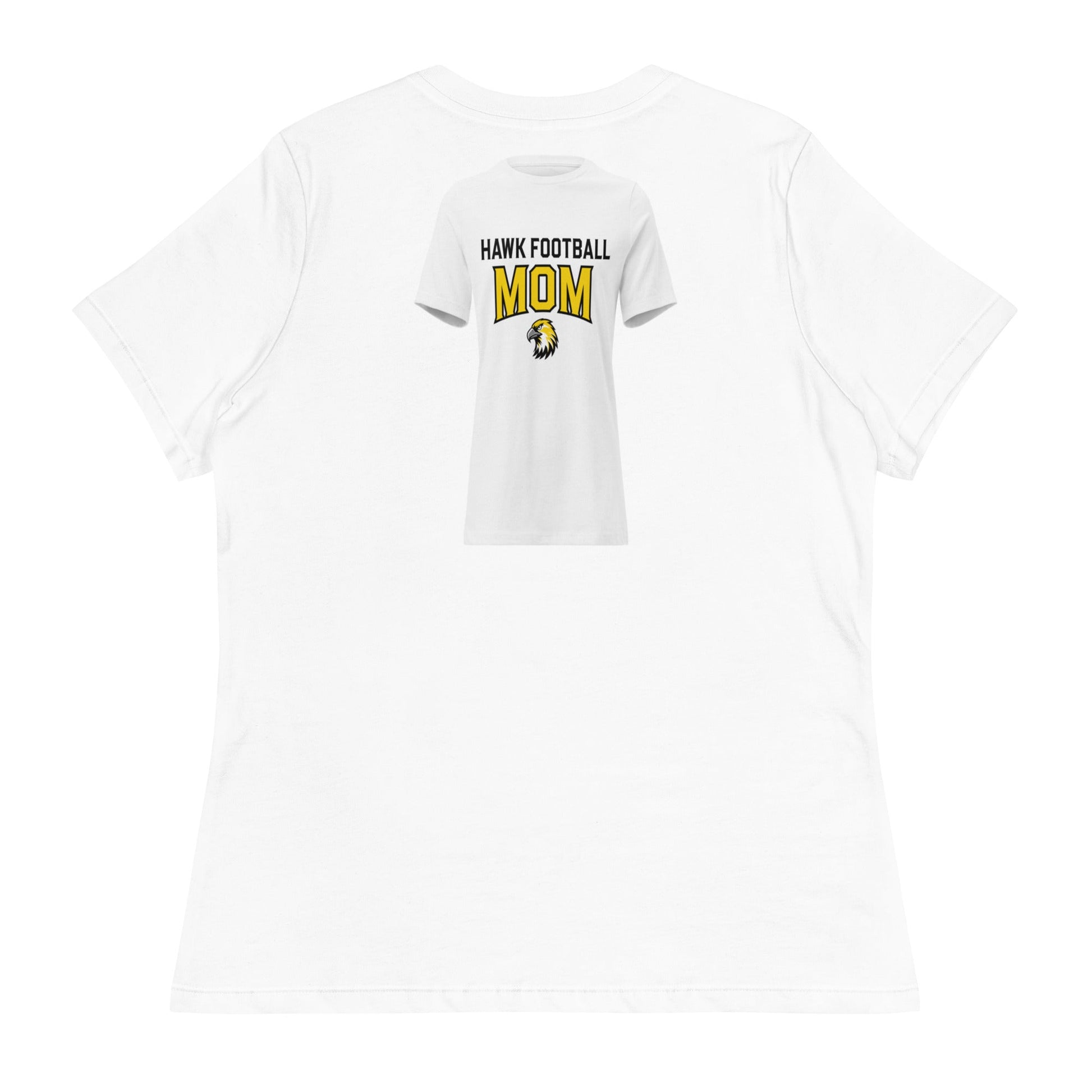 Performance | Women's Relaxed T Shirt | Cardinal Ohara Hawks | Football Mom Logo