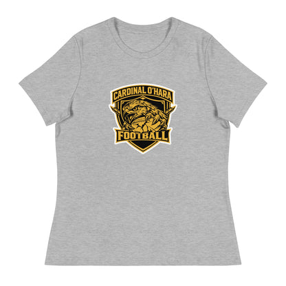Performance | Women's Relaxed T Shirt | Cardinal Ohara Hawks | Shield Logo