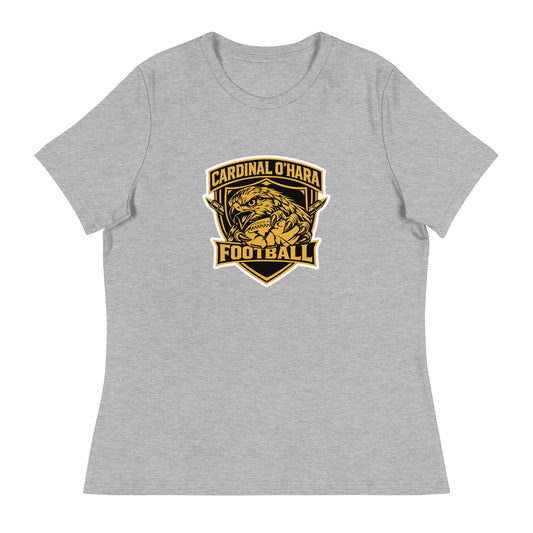 Performance | Women's Relaxed T Shirt | Cardinal Ohara Hawks | Shield Logo