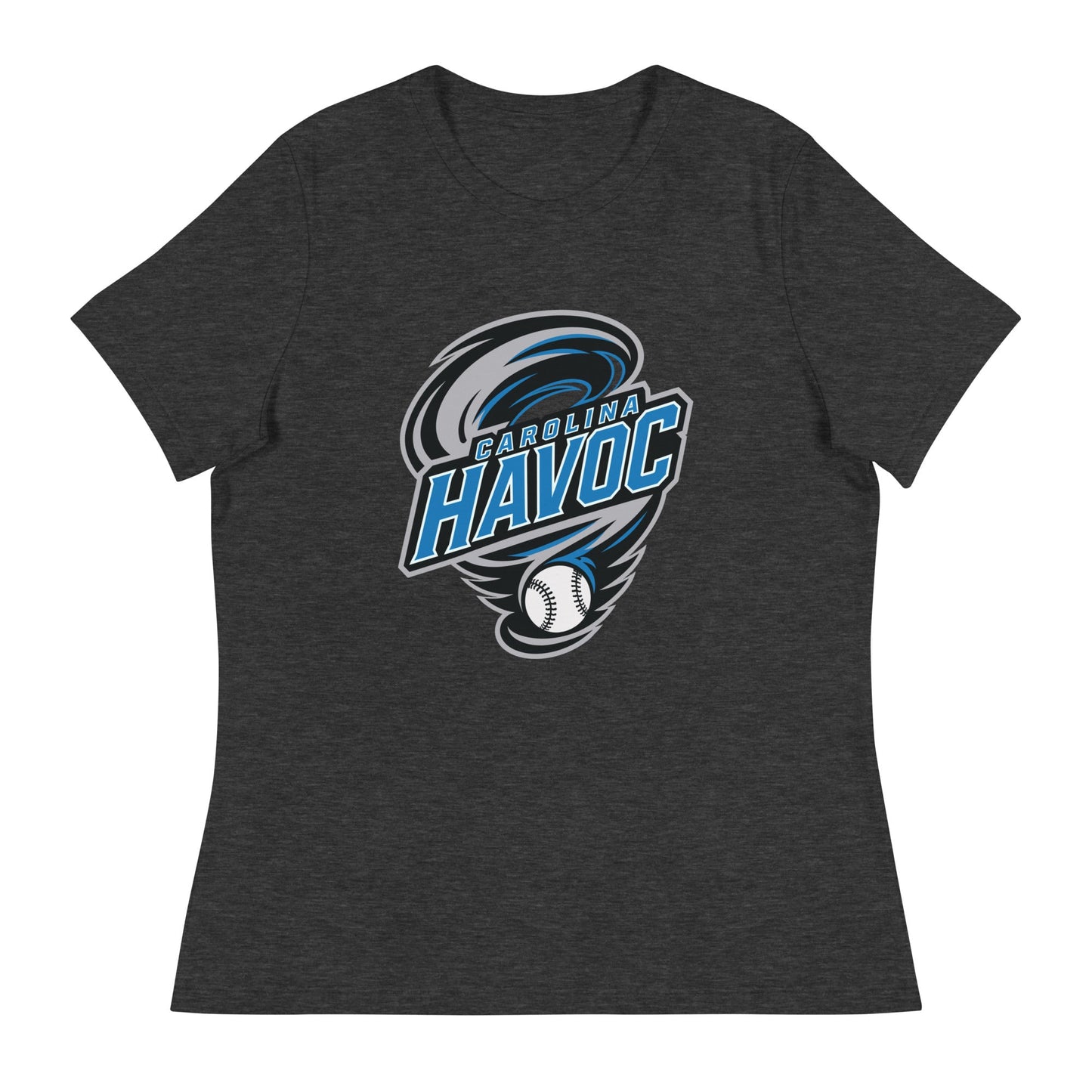 Performance | Women's Relaxed T Shirt | Carolina Havoc | Twister League Crest Logo