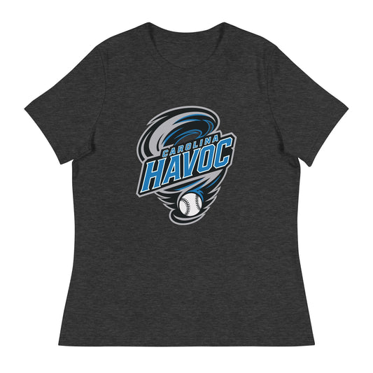 Performance | Women's Relaxed T Shirt | Carolina Havoc | Twister League Crest Logo