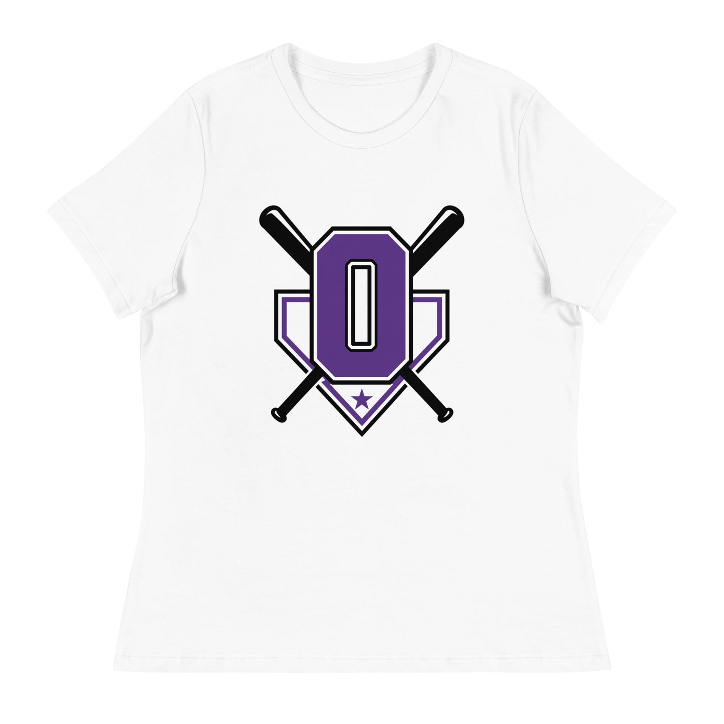 Performance | Women's Relaxed T Shirt | Carolina Outlaws Baseball | Vanguard Logo