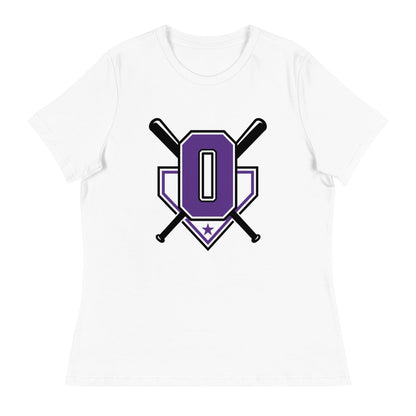 Performance | Women's Relaxed T Shirt | Carolina Outlaws Baseball | Vanguard Logo