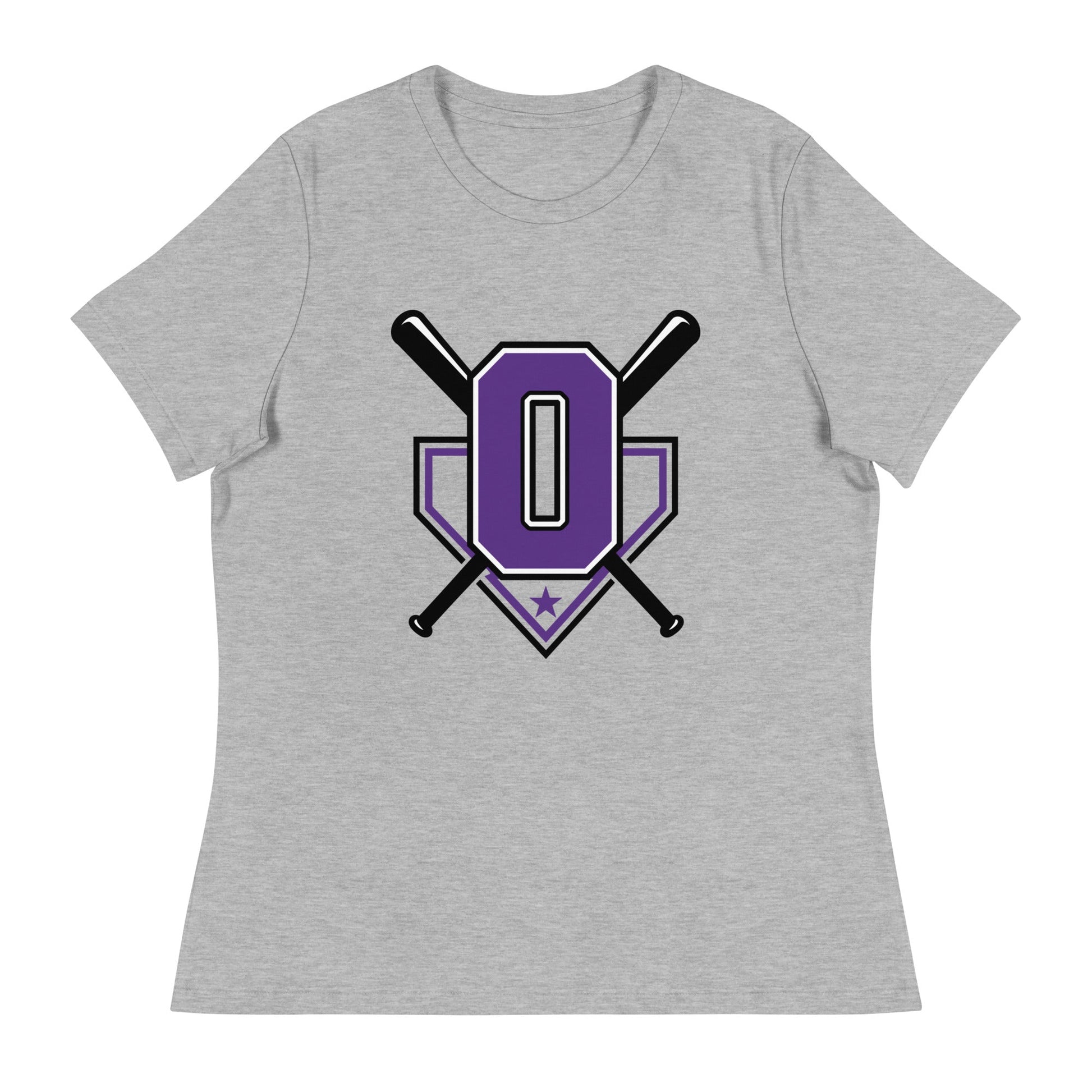 Performance | Women's Relaxed T Shirt | Carolina Outlaws Baseball | Vanguard Logo