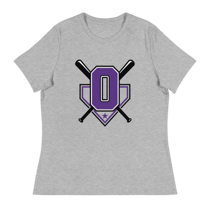 Performance | Women's Relaxed T Shirt | Carolina Outlaws Baseball | Vanguard Logo