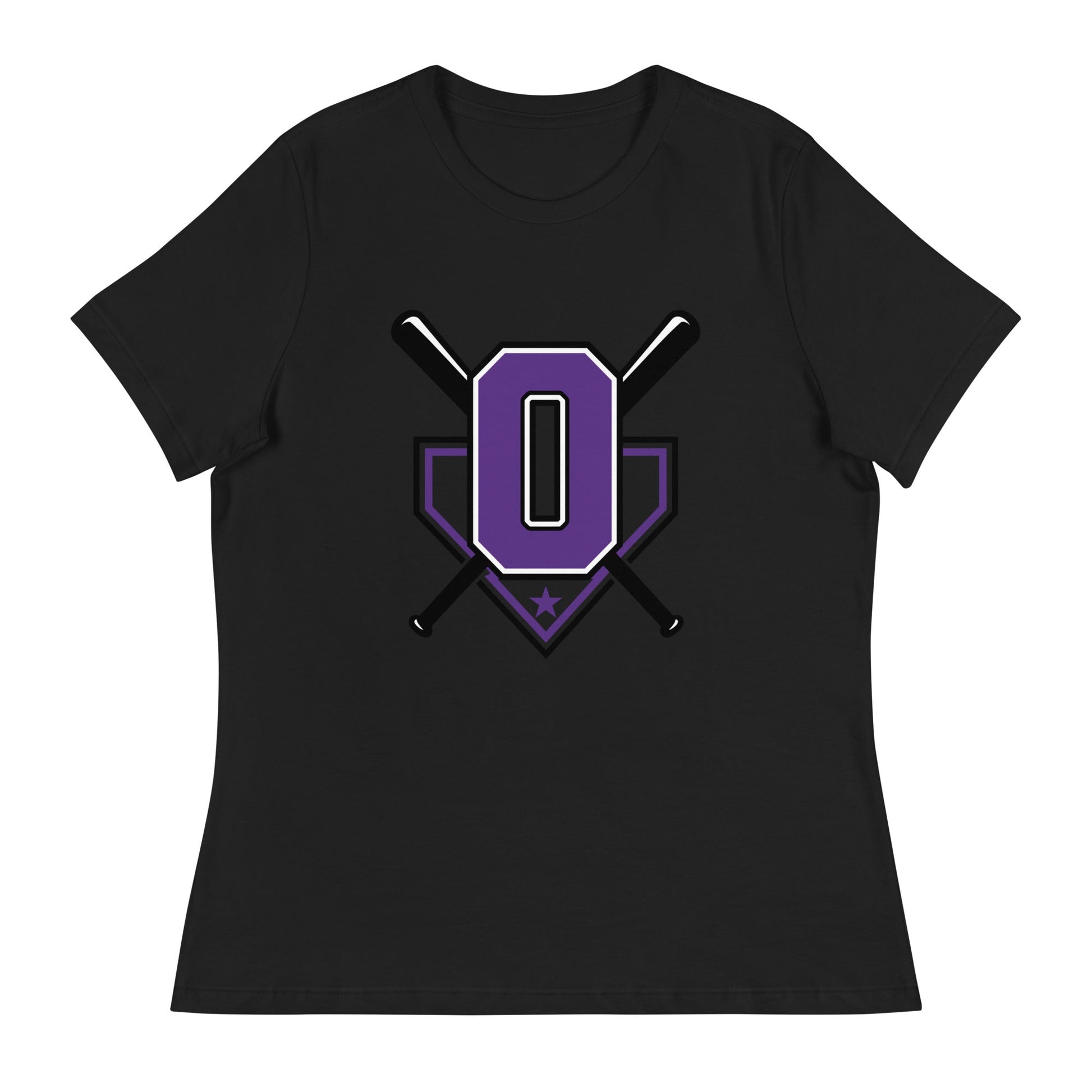 Performance | Women's Relaxed T Shirt | Carolina Outlaws Baseball | Vanguard Logo