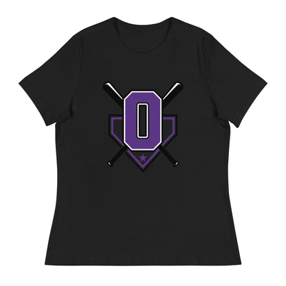 Performance | Women's Relaxed T Shirt | Carolina Outlaws Baseball | Vanguard Logo