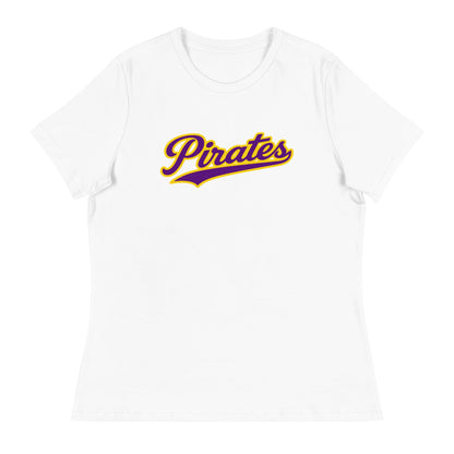 Performance | Women's Relaxed T Shirt | Carolina Pirates | Script Logo