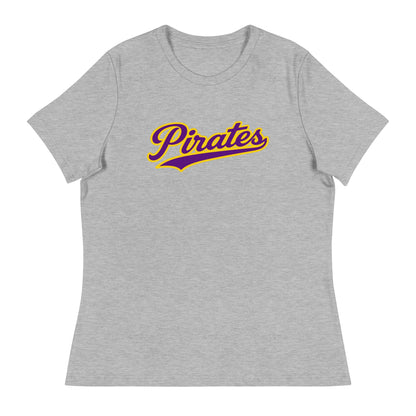 Performance | Women's Relaxed T Shirt | Carolina Pirates | Script Logo