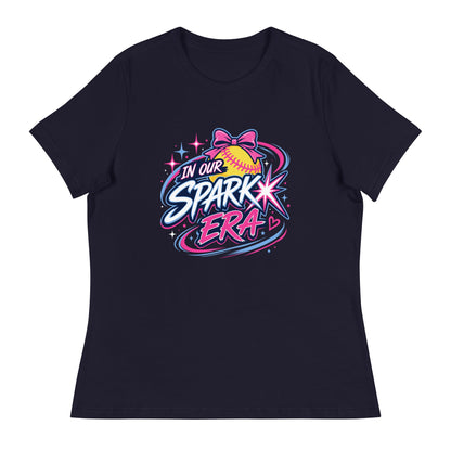Performance | Women's Relaxed T Shirt | Carolina Sparkx | Athletics Logo