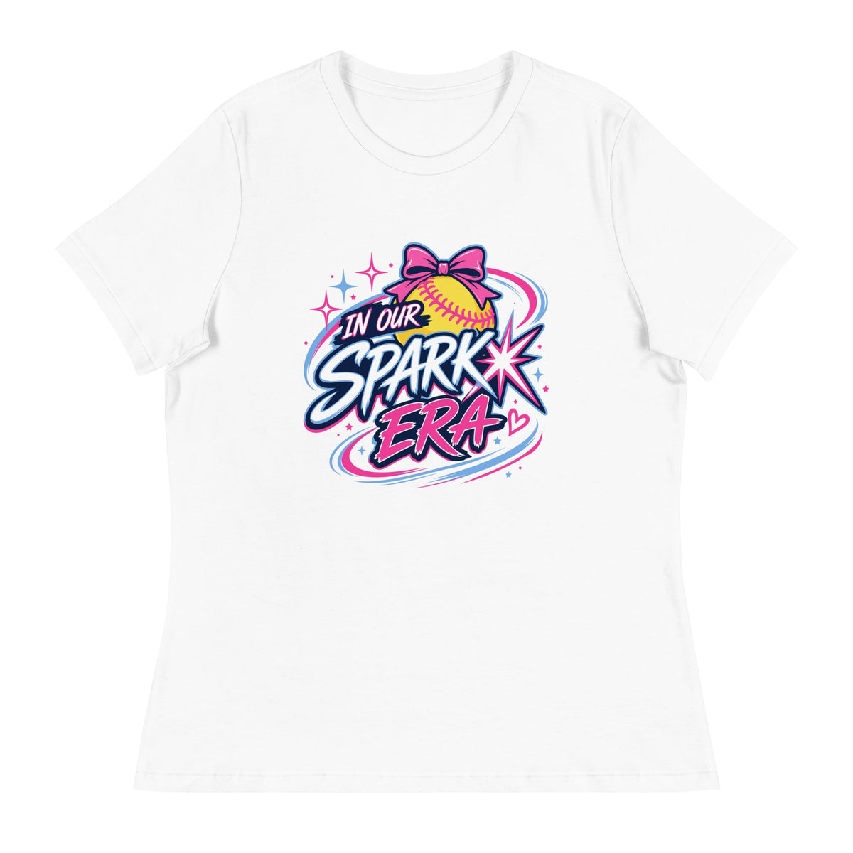 Performance | Women's Relaxed T Shirt | Carolina Sparkx | Athletics Logo