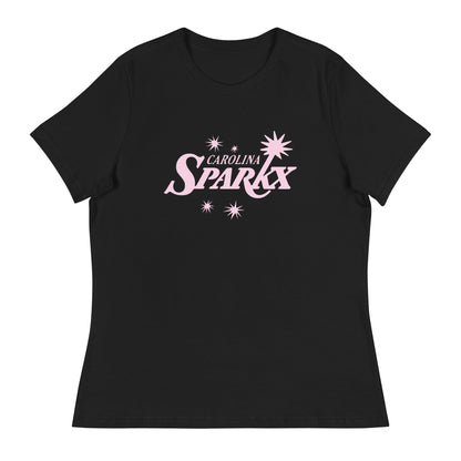 Performance | Women's Relaxed T Shirt | Carolina Sparkx | Modern Script Logo