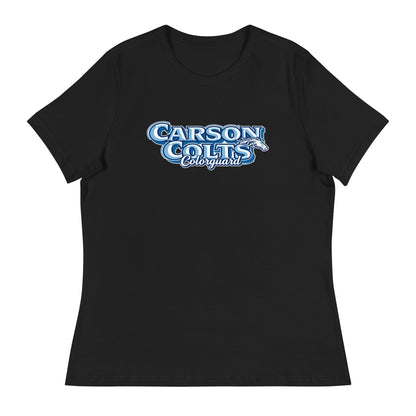 Performance | Women's Relaxed T Shirt | Carson Colorguard | Colts Logo