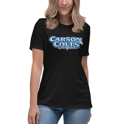 Performance | Women's Relaxed T Shirt | Carson Colorguard | Colts Logo