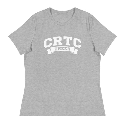 Performance | Women's Relaxed T Shirt | Catch & Release Tumble & Cheer Club | Cheer Logo
