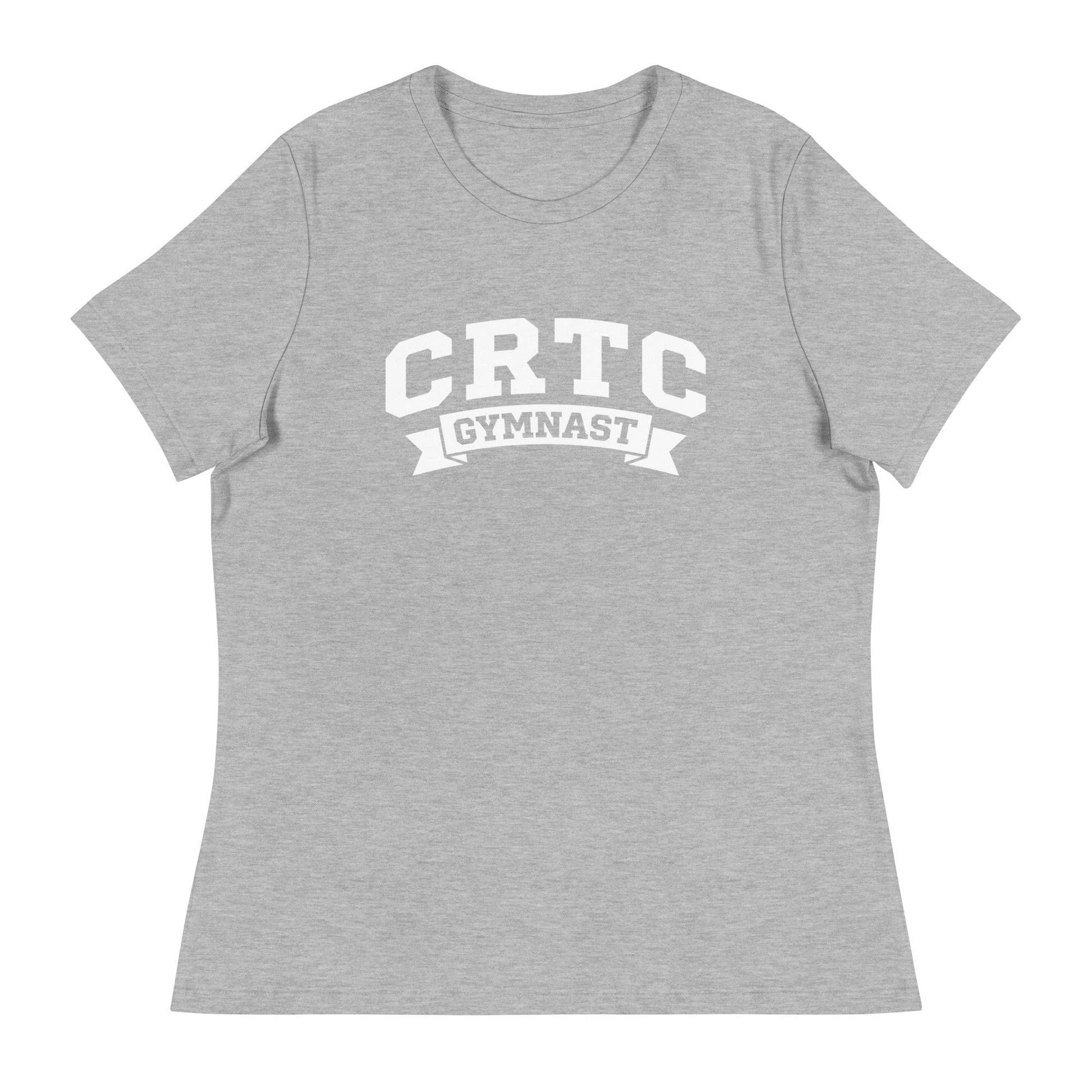 Performance | Women's Relaxed T Shirt | Catch & Release Tumble & Cheer Club | Gymnast Logo