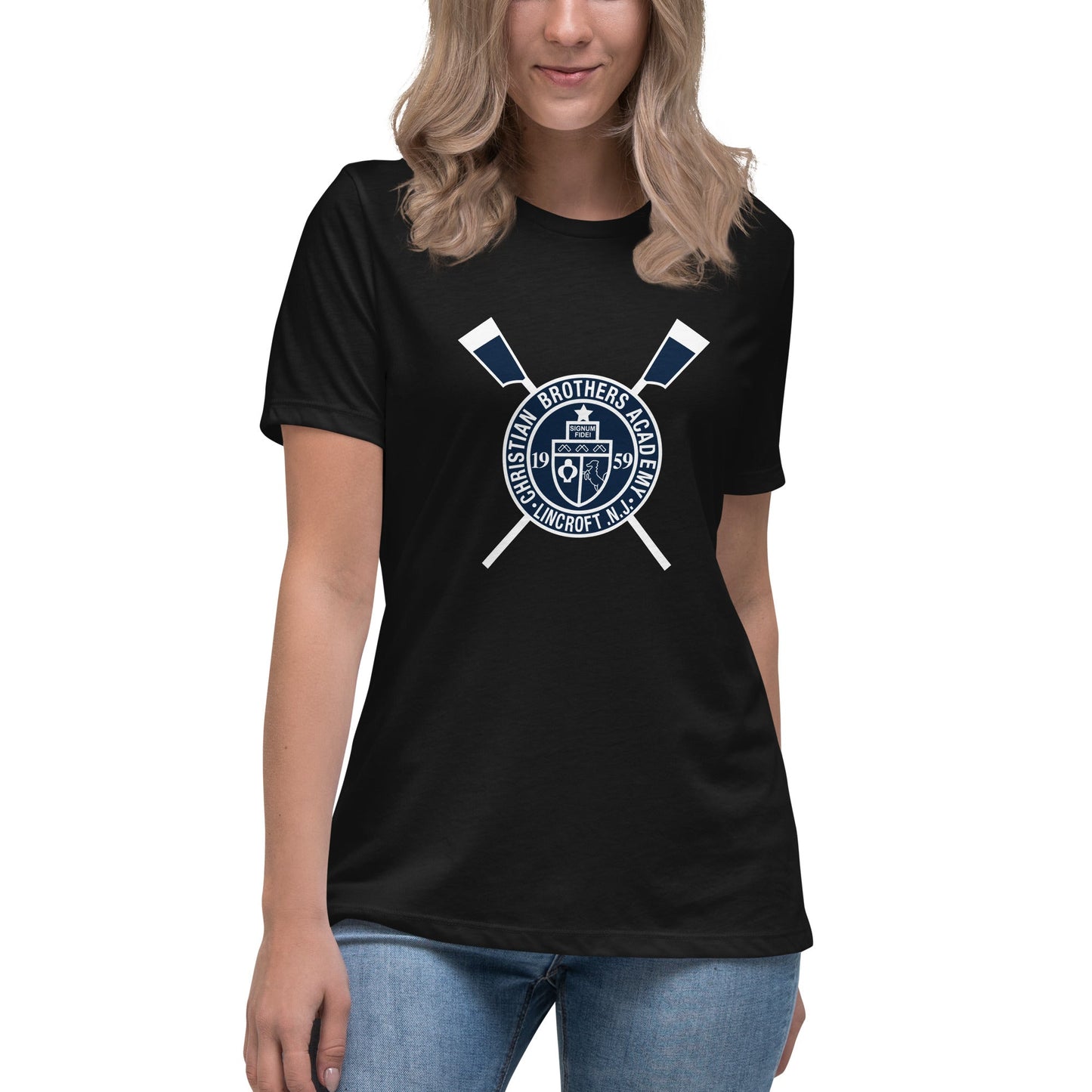Performance | Women's Relaxed T Shirt | CBA Crew | Badge Logo