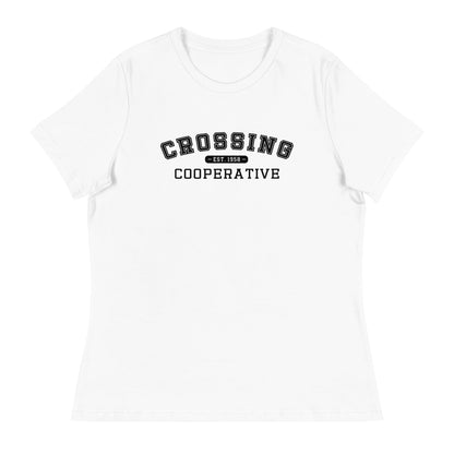Performance | Women's Relaxed T Shirt | CCNS | Collegiate Logo
