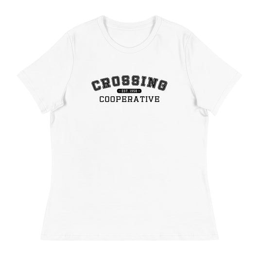 Performance | Women's Relaxed T Shirt | CCNS | Collegiate Logo