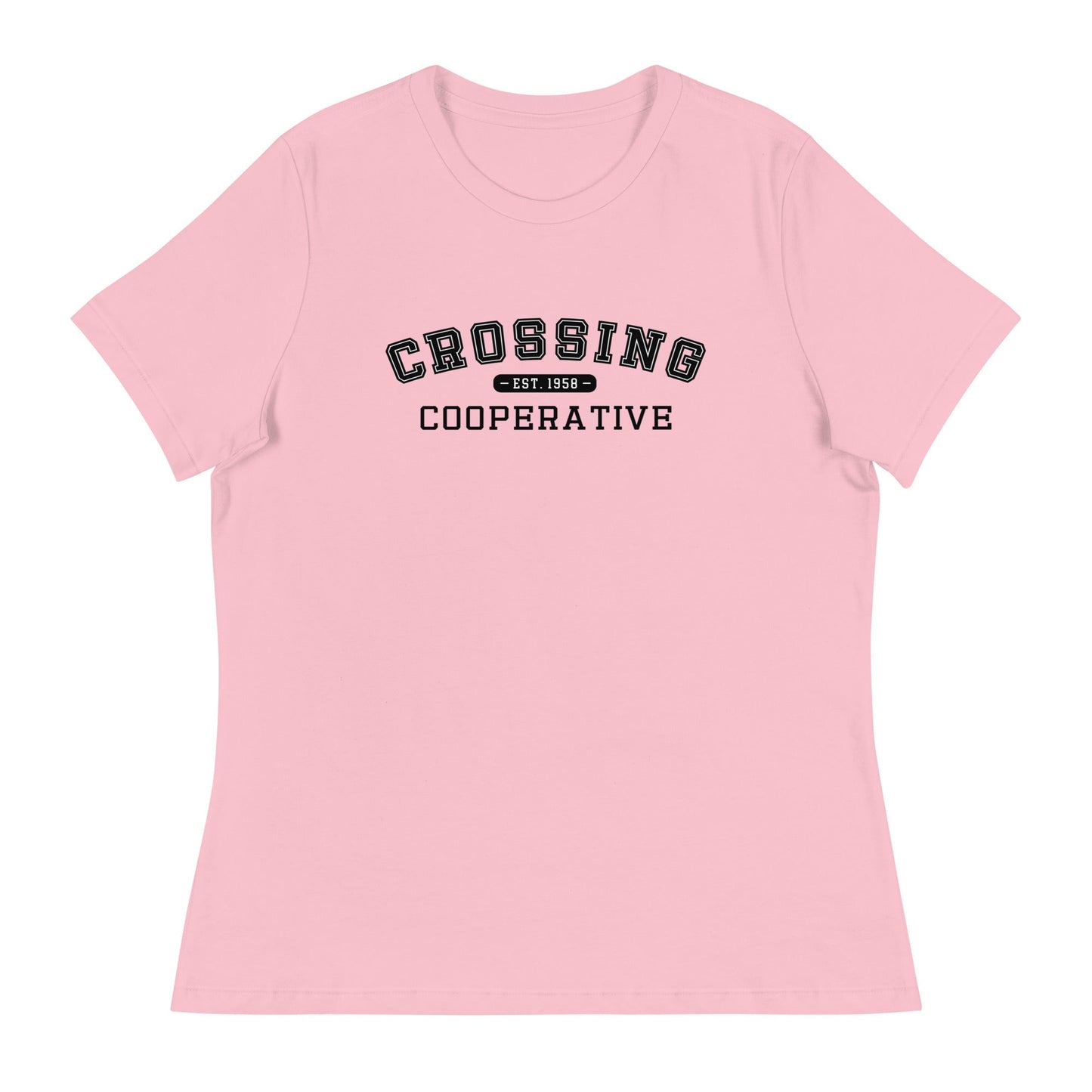 Performance | Women's Relaxed T Shirt | CCNS | Collegiate Logo