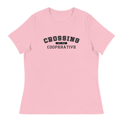 Performance | Women's Relaxed T Shirt | CCNS | Collegiate Logo
