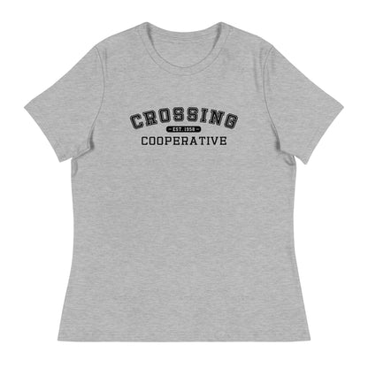 Performance | Women's Relaxed T Shirt | CCNS | Collegiate Logo