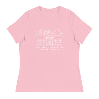 Performance | Women's Relaxed T Shirt | CCNS | School Logo