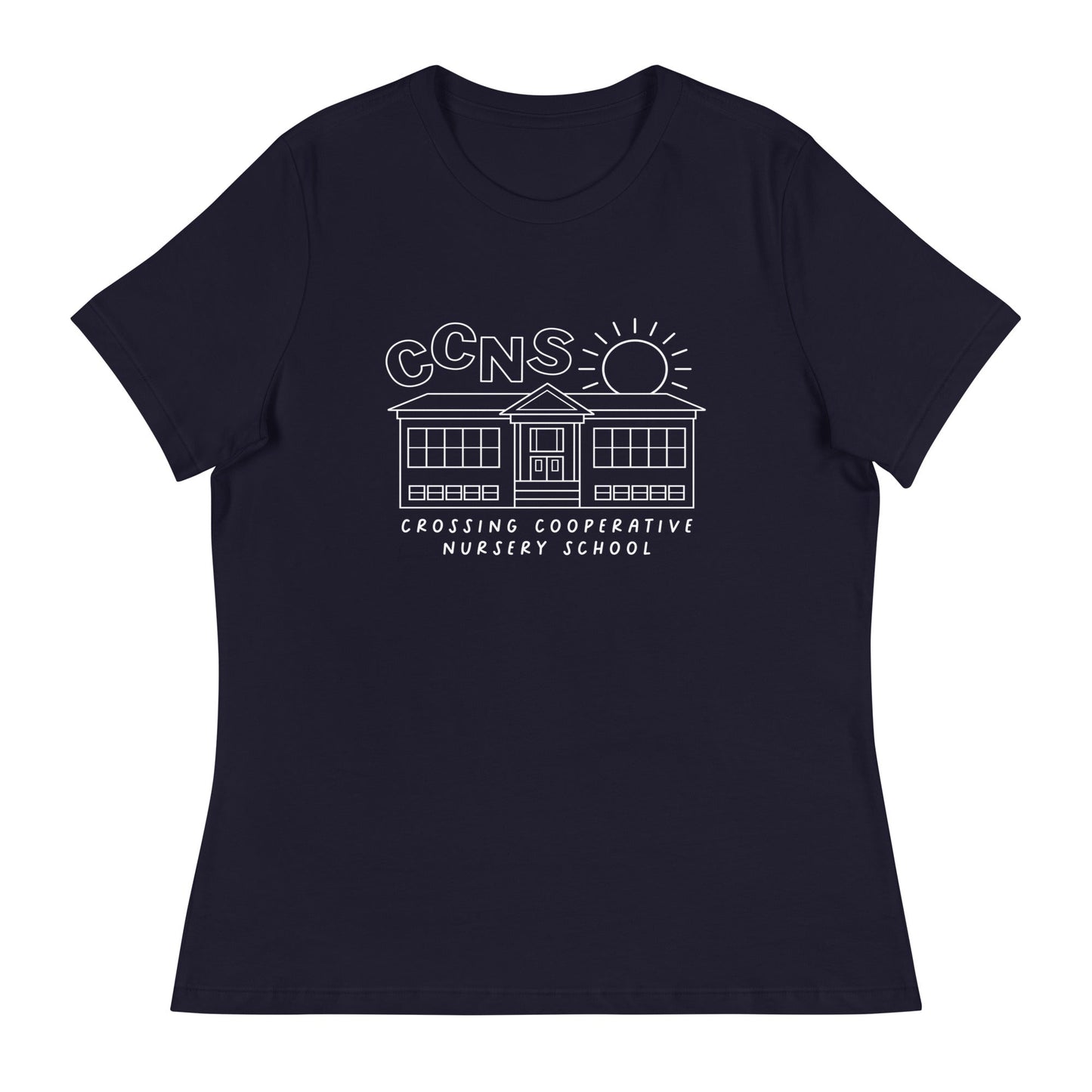 Performance | Women's Relaxed T Shirt | CCNS | School Logo