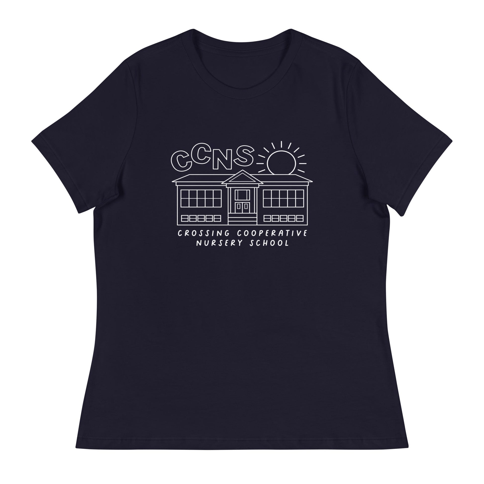 Performance | Women's Relaxed T Shirt | CCNS | School Logo