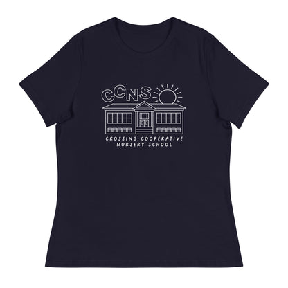 Performance | Women's Relaxed T Shirt | CCNS | School Logo