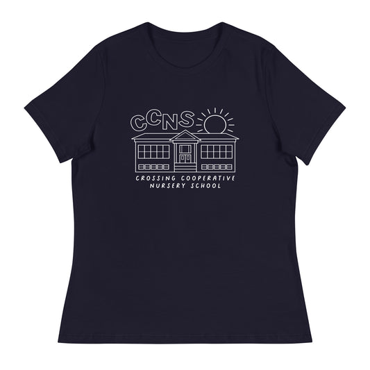 Performance | Women's Relaxed T Shirt | CCNS | School Logo
