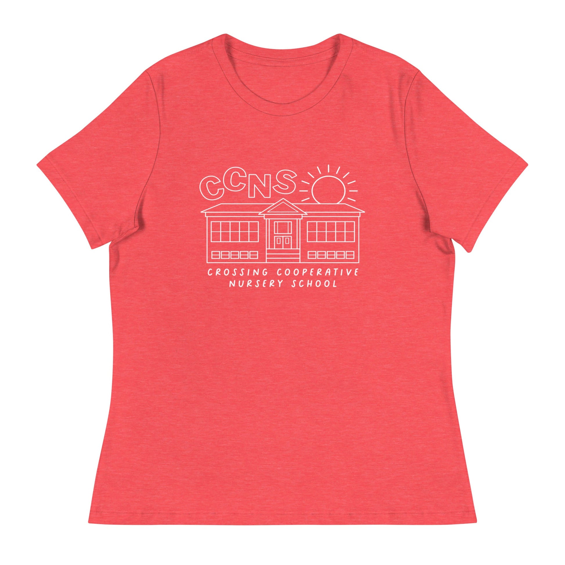 Performance | Women's Relaxed T Shirt | CCNS | School Logo