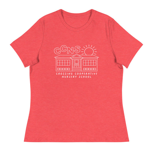 Performance | Women's Relaxed T Shirt | CCNS | School Logo