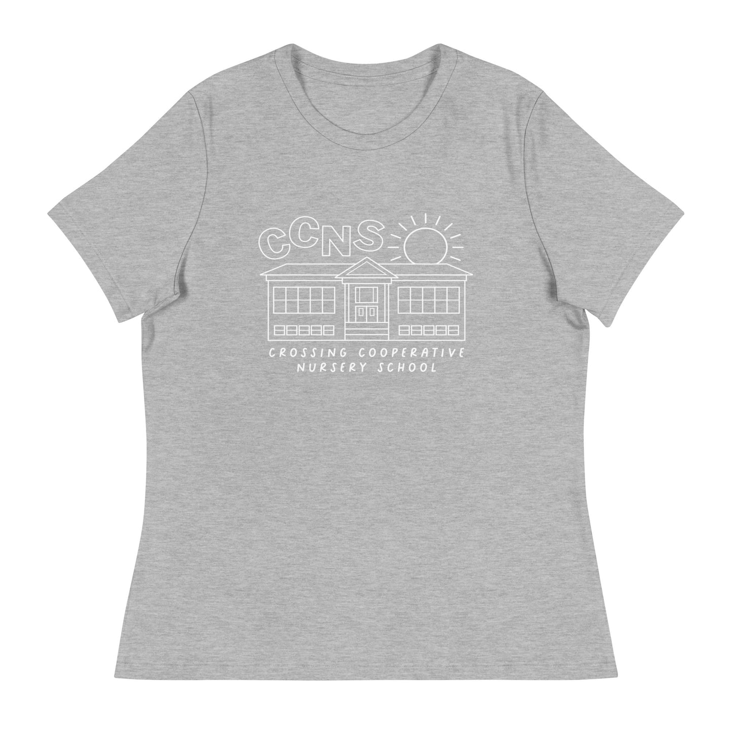 Performance | Women's Relaxed T Shirt | CCNS | School Logo