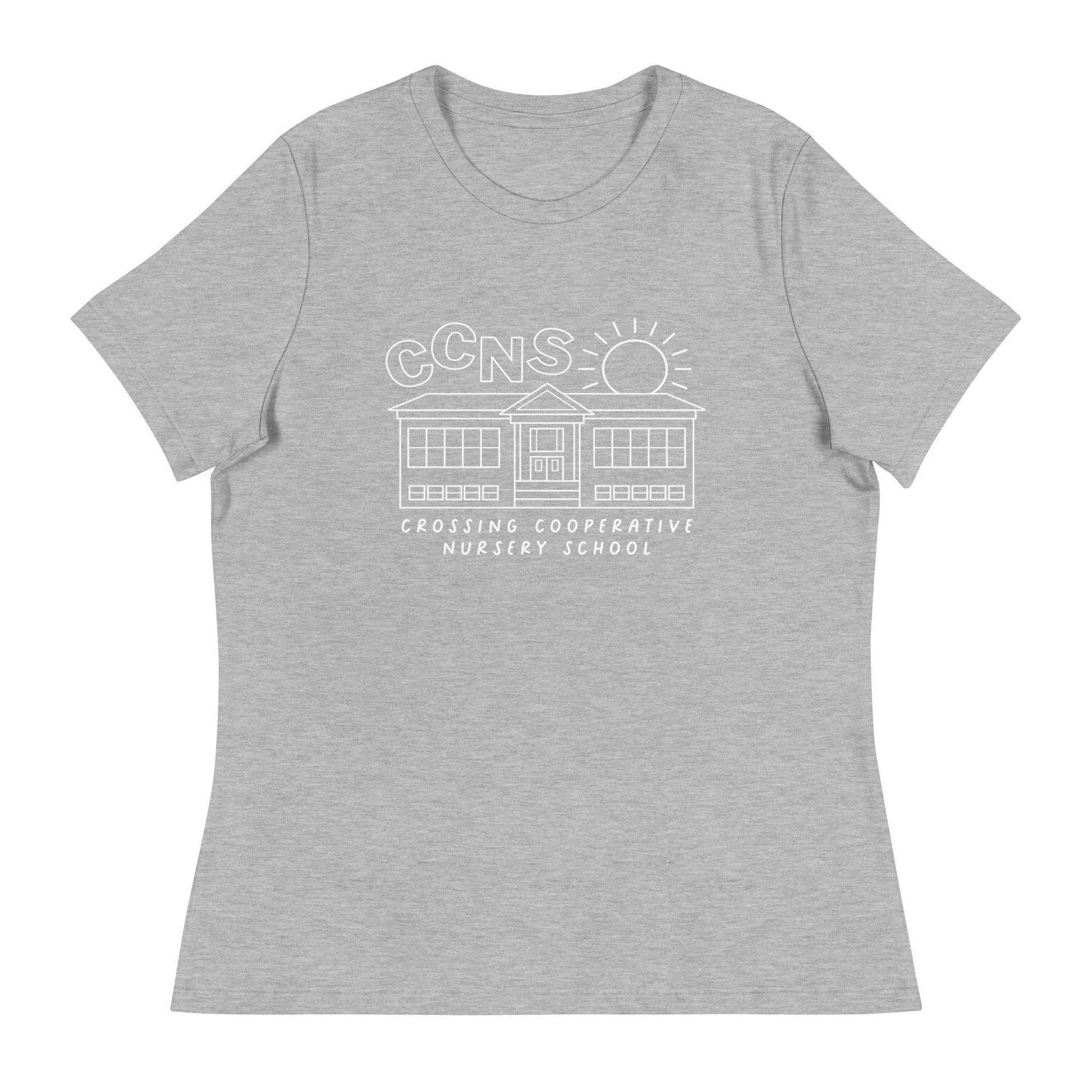 Performance | Women's Relaxed T Shirt | CCNS | School Logo