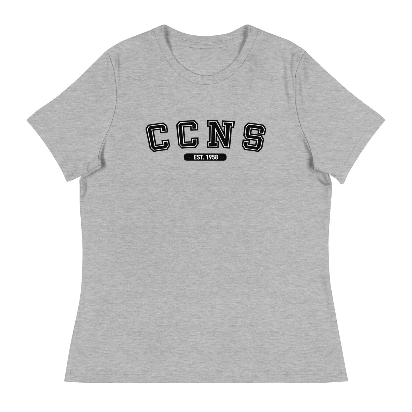 Performance | Women's Relaxed T Shirt | CCNS | Script Logo